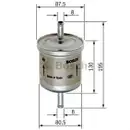 BOSCH 0 450 905 216 Kraftstofffilter F5216