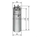 BOSCH 0 450 906 467 Kraftstofffilter N6467