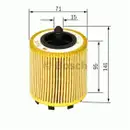 Ölfilter Bosch 1 457 429 192 für Audi für Chrysler für Dodge für Fiat für Ford