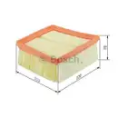 BOSCH 1 457 433 575 Luftfilter S3575