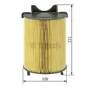 BOSCH 1 457 433 576 Luftfilter S3576