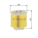 BOSCH F 026 400 198 Luftfilter S0198