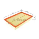 BOSCH F 026 400 180 Luftfilter S0180