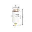 BOSCH F 026 402 040 Kraftstofffilter N 2040