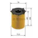 Ölfilter Bosch F 026 407 002 für Audi für VW