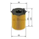Ölfilter Bosch F 026 407 011 für Audi für VW