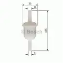 BOSCH 0 450 904 058 Kraftstofffilter F4058