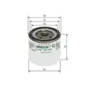 BOSCH 0 451 103 298 Ölfilter P3298
