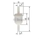 BOSCH 0 450 904 060 Kraftstofffilter N4060