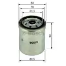BOSCH 1 457 434 051 Kraftstofffilter N 4051