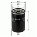 Ölfilter Bosch 0 451 403 077 für Daf für Ford für Renault für Volvo für Erf