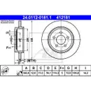 ATE 24.0112-0181.1 Bremsscheiben 2 Stück FORD
