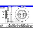 ATE 24.0130-0223.1 Bremsscheiben 2 Stück JEEP
