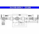 ATE 24.5166-0454.3 Bremsschlauch
