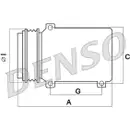 Kompressor Klimaanlage Denso DCP02041 für Audi für Seat