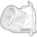 Innenraumgebläse Denso DEA21006 für Citroën/peugeot