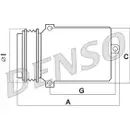 Kompressor Klimaanlage Denso DCP27002 für Audi für Seat für Skoda für VW
