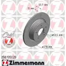 ZIMMERMANN 250.1351.20 Bremsscheiben 2 Stück FORD