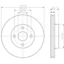 TEXTAR 92125803 Bremsscheiben 2 Stück TOYOTA