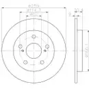 TEXTAR 92164103 Bremsscheiben 2 Stück TOYOTA