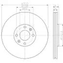 TEXTAR 92168503 Bremsscheiben 2 Stück vorne für PEUGEOT