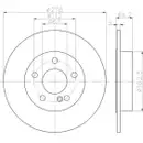 TEXTAR 92241303 Bremsscheiben 2 Stück MERCEDES-BENZ