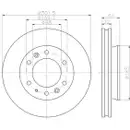 TEXTAR 92253403 Bremsscheiben 2 Stück FORD