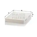 Filter Innenraumluft Mann-filter CU 2736-2 für Bmw