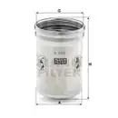MANN-FILTER W 1022 Oelfilter