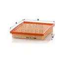 MANN-FILTER C 22 009 Luftfilter