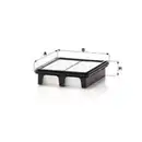 MANN-FILTER C 23 018 Luftfilter