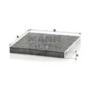 MANN-FILTER CUK 18 002 Innenraumluftfilter