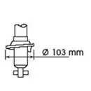 Stoßdämpfer Kyb 341186 Excel-g für Nissan Hinterachse