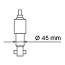 Stoßdämpfer Kyb 444102 Premium für Ford für Nissan Vorderachse