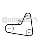 CONTINENTAL CTAM 6PK1045K2 Keilrippenriemen Kit
