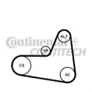 CONTINENTAL CTAM 6PK1045K2 Keilrippenriemen Kit