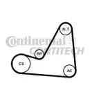 CONTINENTAL CTAM 6PK1070K3 Keilrippenriemen Kit