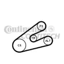 CONTINENTAL CTAM 6PK1453K1 Keilrippenriemen Kit