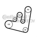 CONTINENTAL CTAM 6PK1660K1 Keilrippenriemen Kit