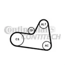 Keilrippenriemensatz Continental Ctam 6PK1710K1 für Citroën für Peugeot