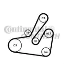 CONTINENTAL CTAM 6PK1795K2 Keilrippenriemen Kit