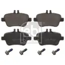 FEBI BILSTEIN 16901 Bremsbelagsatz für MERCEDES-BENZ, INFINITI