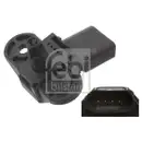 Sensor Ladedruck Febi Bilstein 45079 für Audi für Seat für Skoda für VW Saugrohr