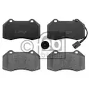 FEBI BILSTEIN 116011 Bremsbelagsatz für ALFA, ABARTH