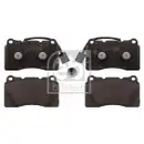 FEBI BILSTEIN 116005 Bremsbelagsatz für ALFA
