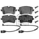 FEBI BILSTEIN 116017 Bremsbelagsatz für AUDI