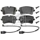 FEBI BILSTEIN 116017 Bremsbelagsatz für AUDI