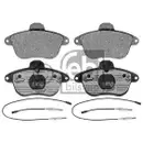 FEBI BILSTEIN 116038 Bremsbelagsatz für CITROËN, RENAULT