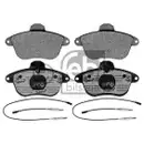 FEBI BILSTEIN 116038 Bremsbelagsatz für CITROËN, RENAULT