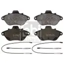FEBI BILSTEIN 116039 Bremsbelagsatz für CITROËN